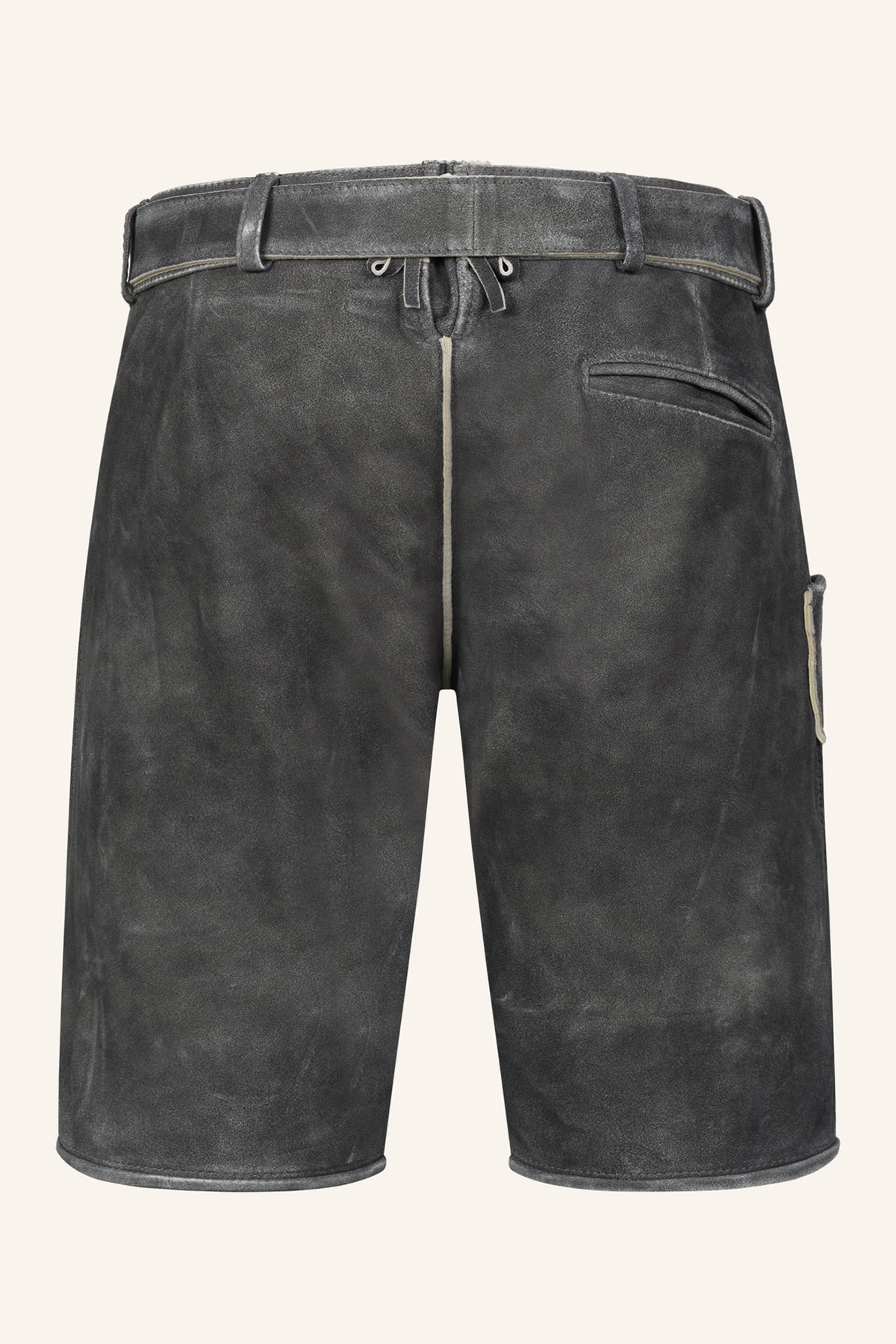 Lederhose Nevi mit Gürtel
