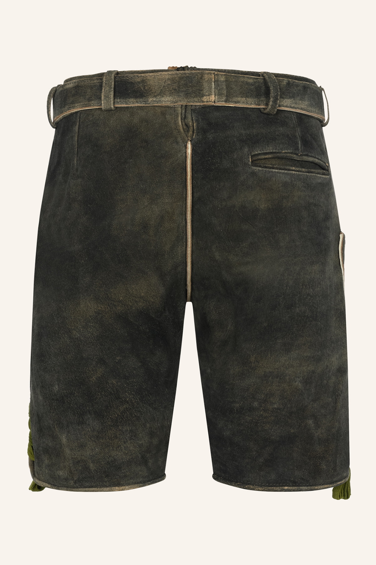 Lederhose Nilio mit Gürtel