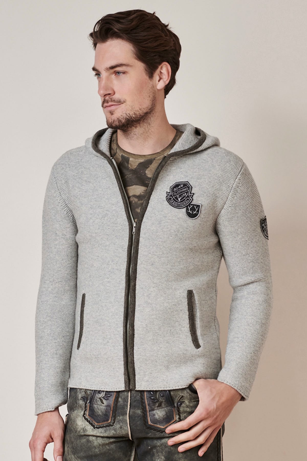 Strickhoodie Bastian