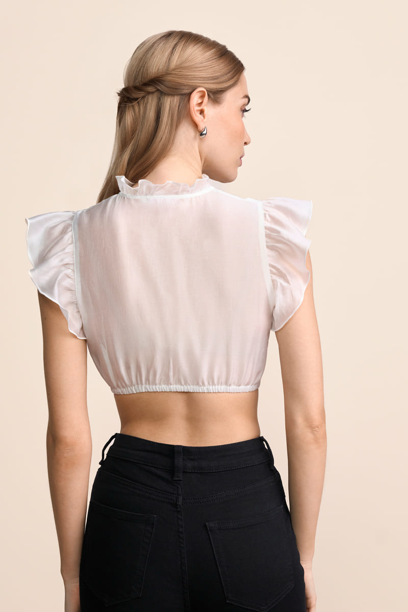 Dirndlbluse Hilka