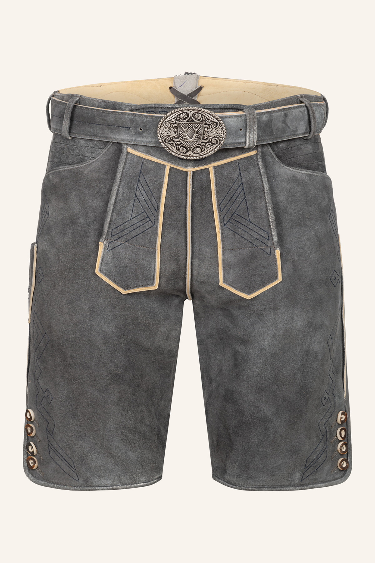 Lederhose Xilas mit Gürtel