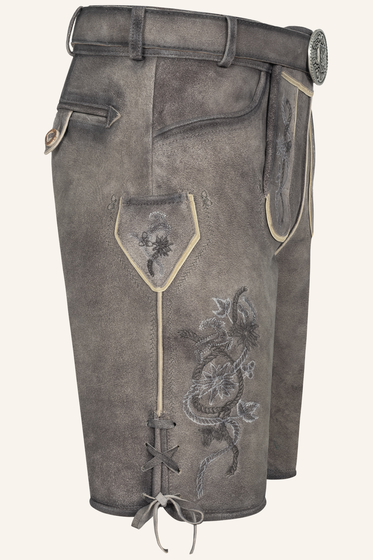 Lederhose Mirko mit Gürtel