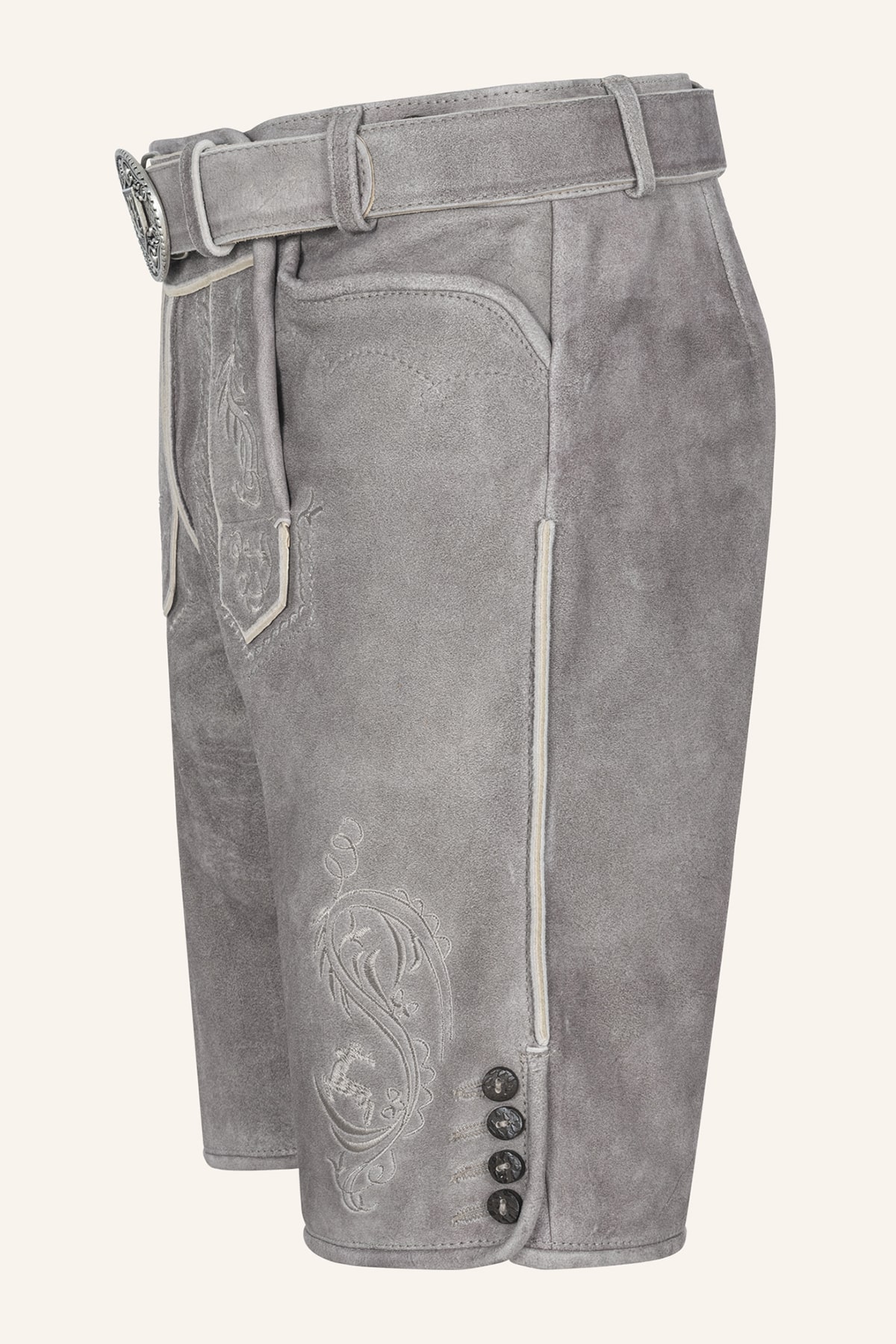 Lederhose Maik mit Gürtel