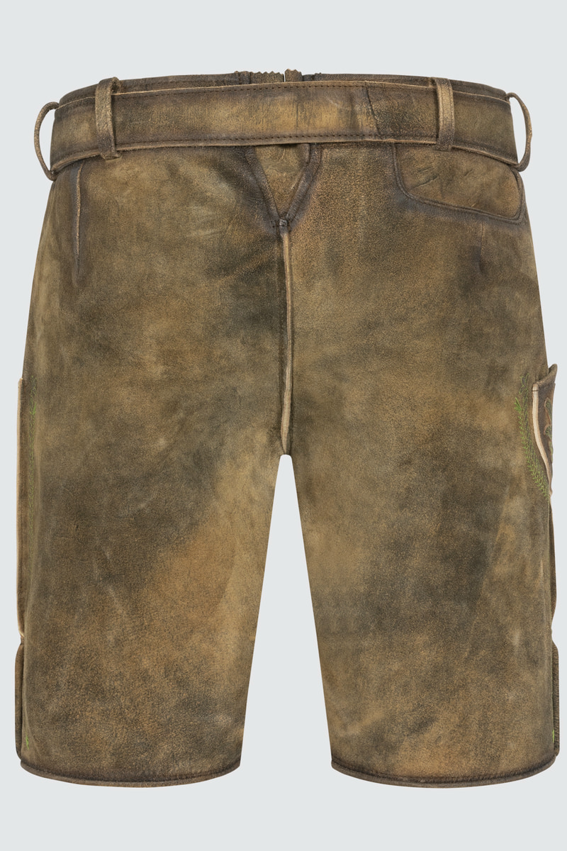 Lederhose Markus mit Gürtel