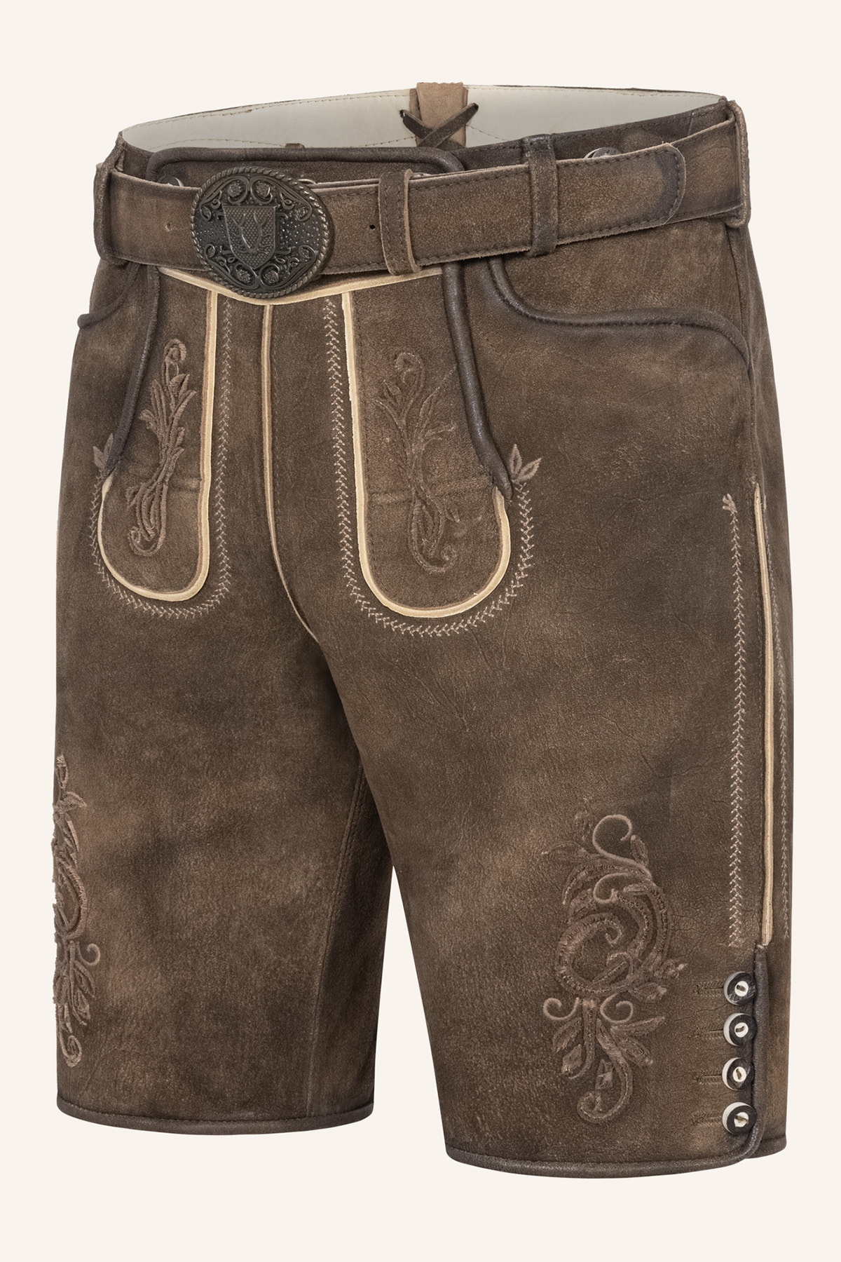 Lederhose Jendrik mit Gürtel