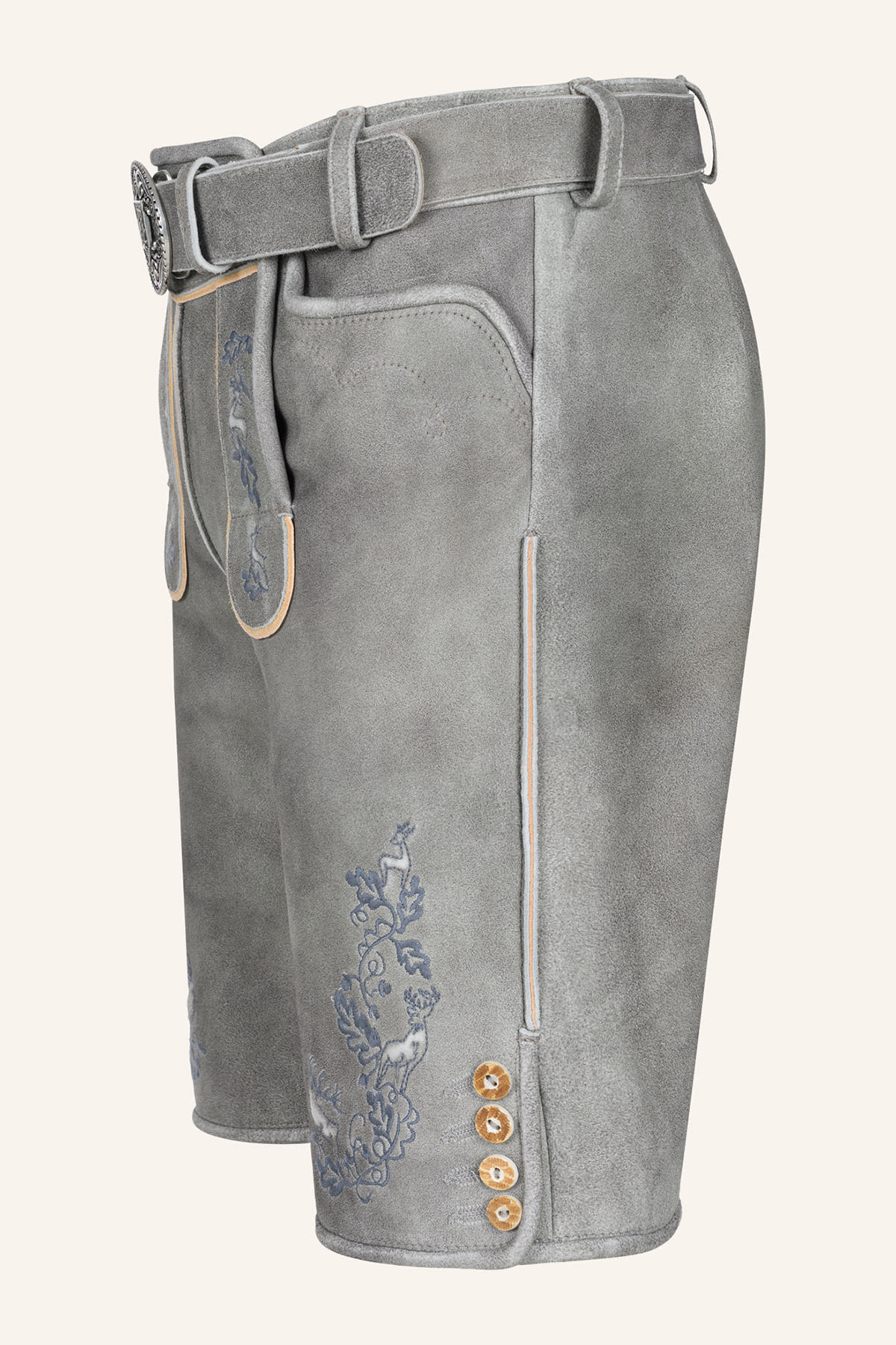 Lederhose Berat mit Gürtel