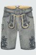 Lederhose Larry mit Gürtel 