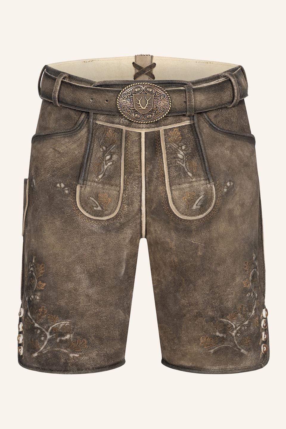 Lederhose Wanja mit Gürtel