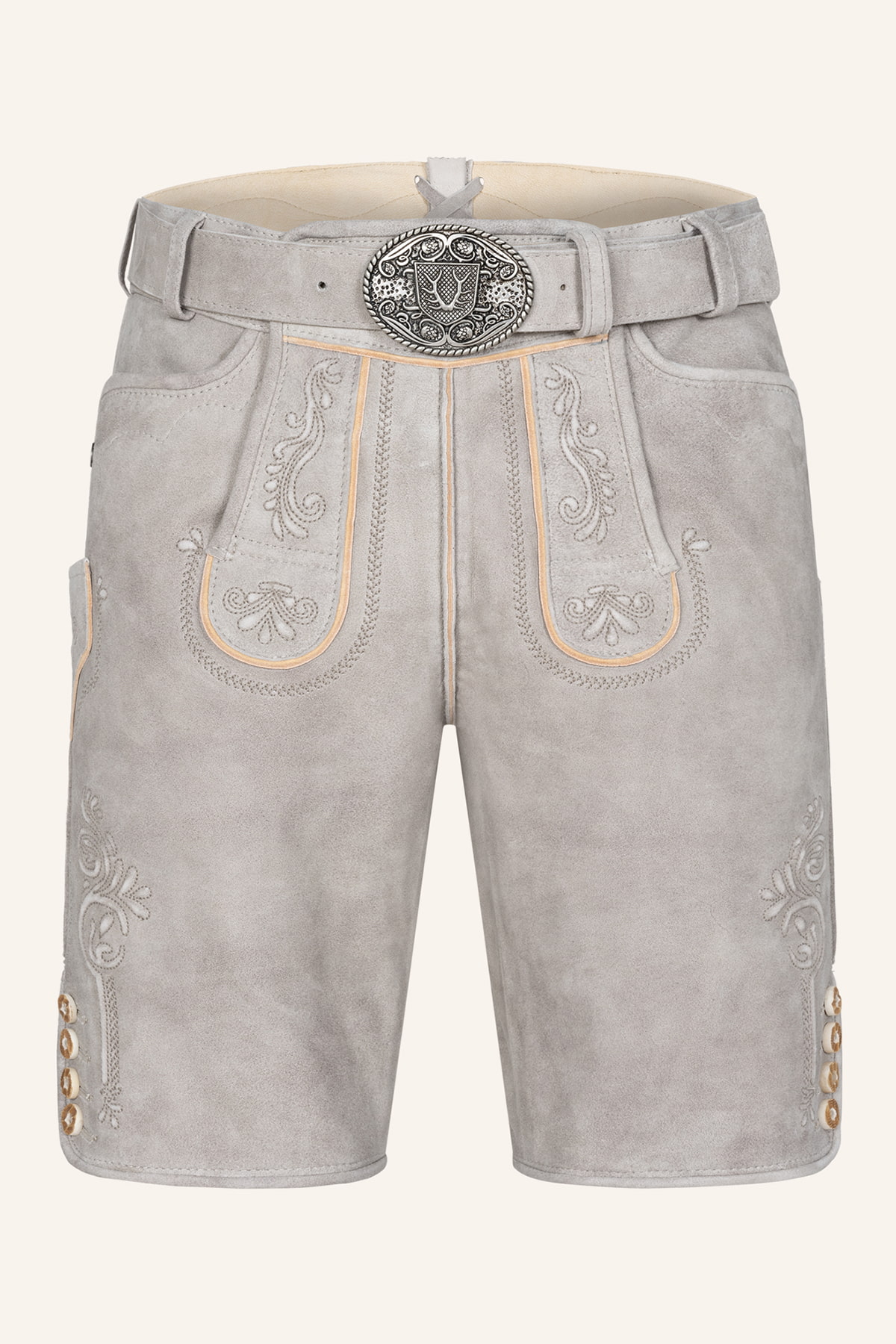 Lederhose Namid mit Gürtel