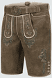Lederhose Cailan mit Gürtel