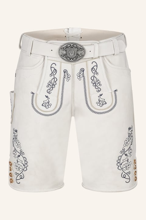 Lederhose Samuele mit Gürtel