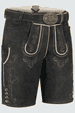 Lederhose Gaspar mit Gürtel