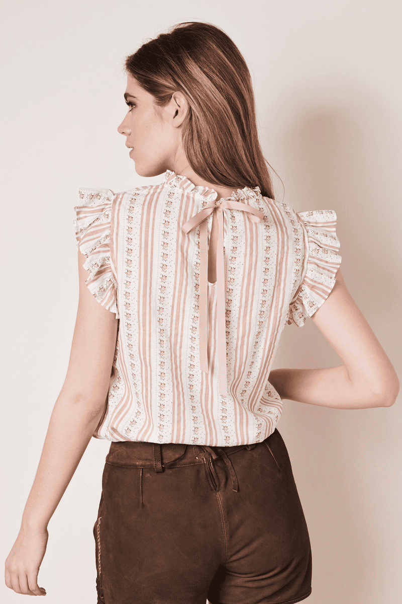 Trachtenbluse rose clearance