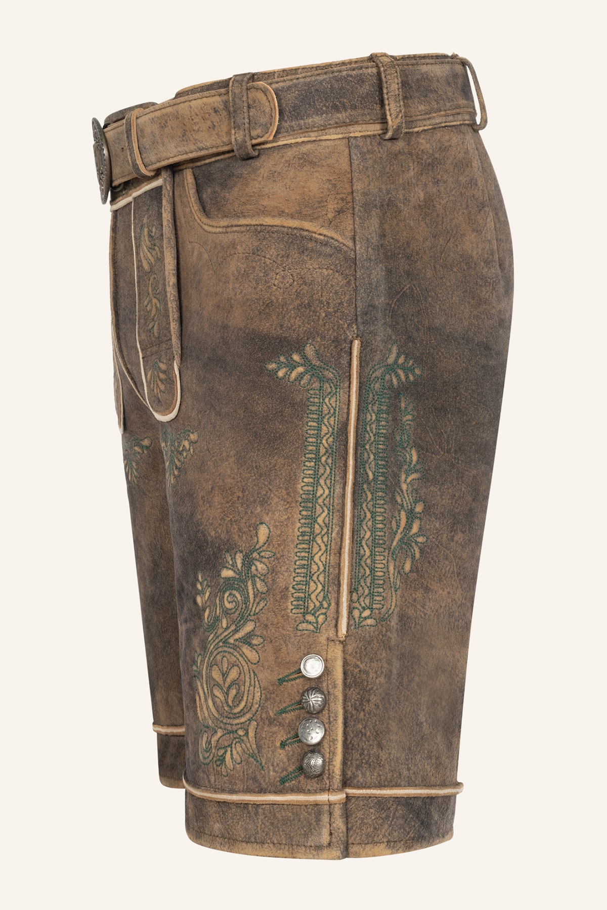Lederhose Rob mit Gürtel