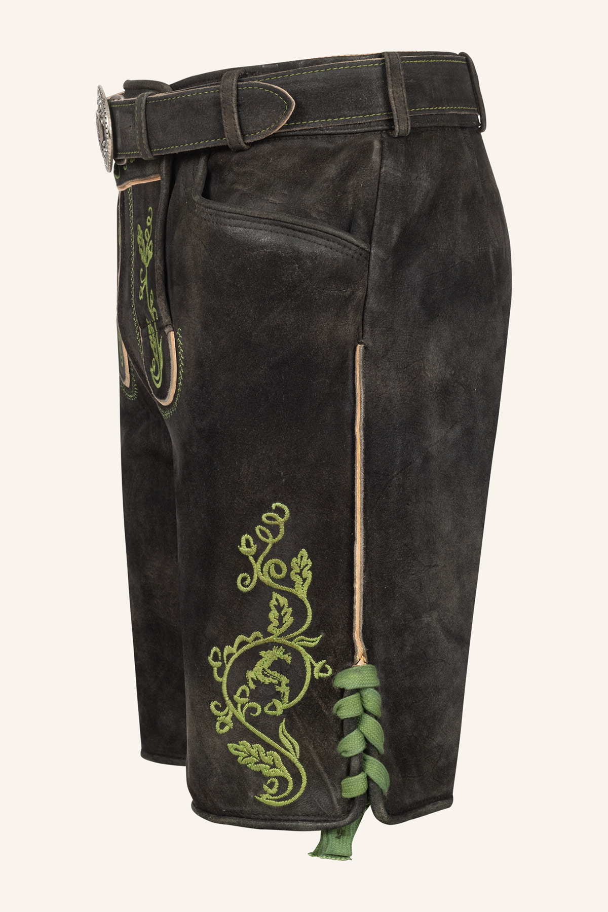 Lederhose Tilo mit Gürtel