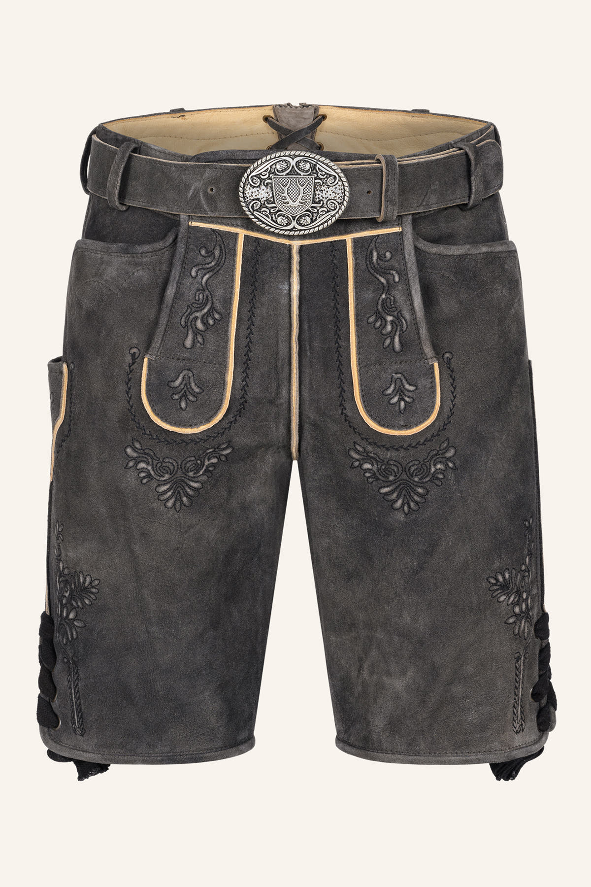 Lederhose Marenor mit Gürtel