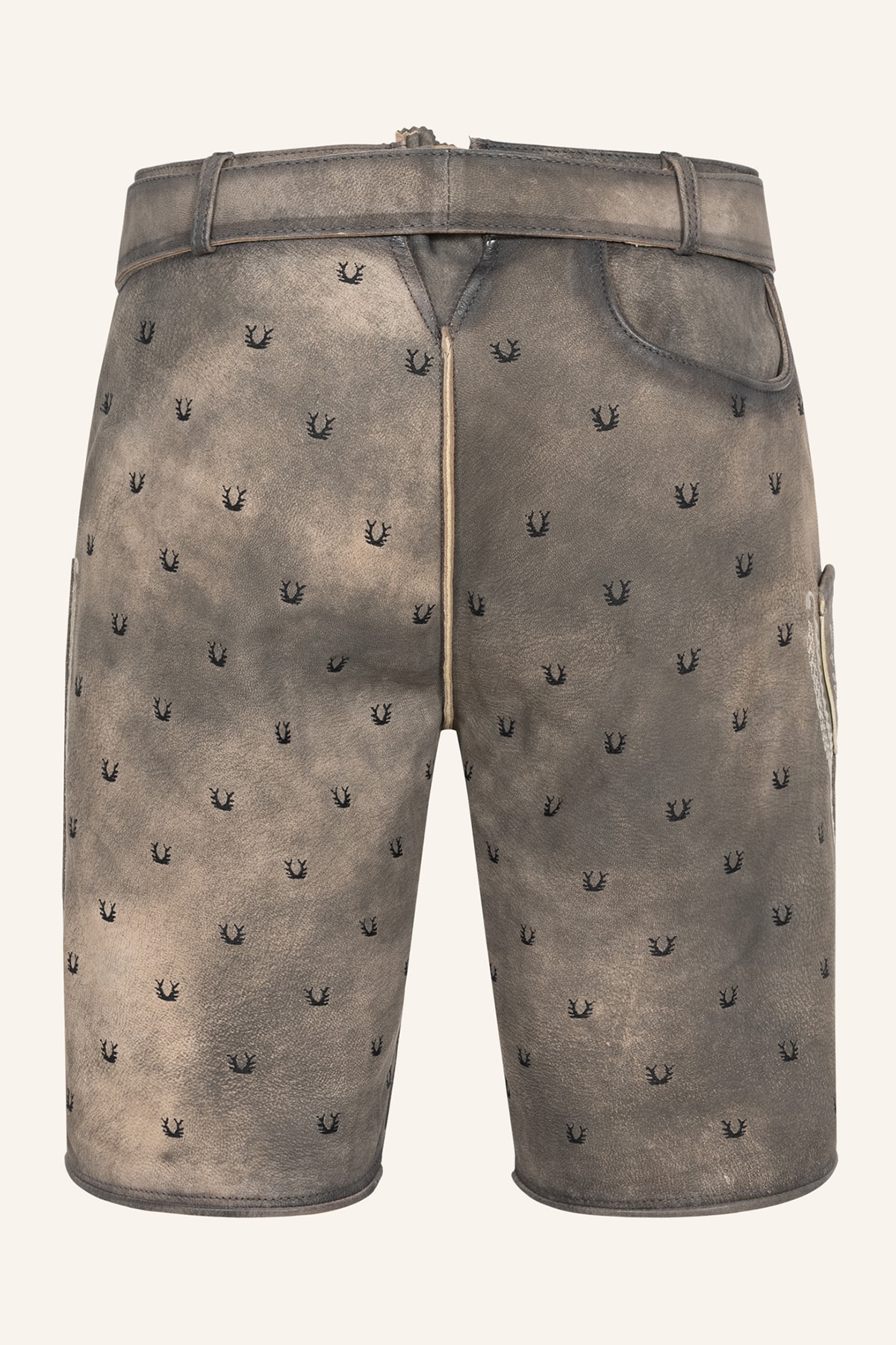 Lederhose Harvey mit Gürtel