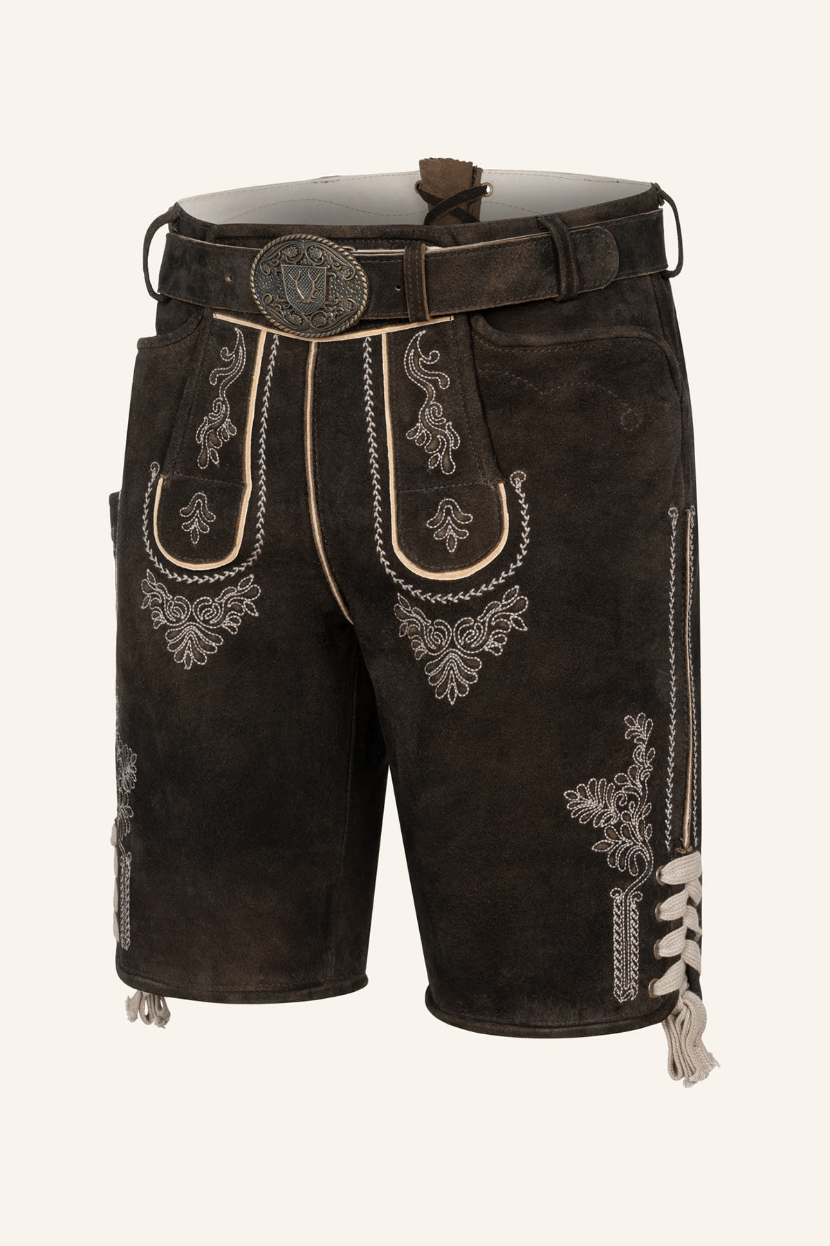 Lederhose Marenor mit Gürtel