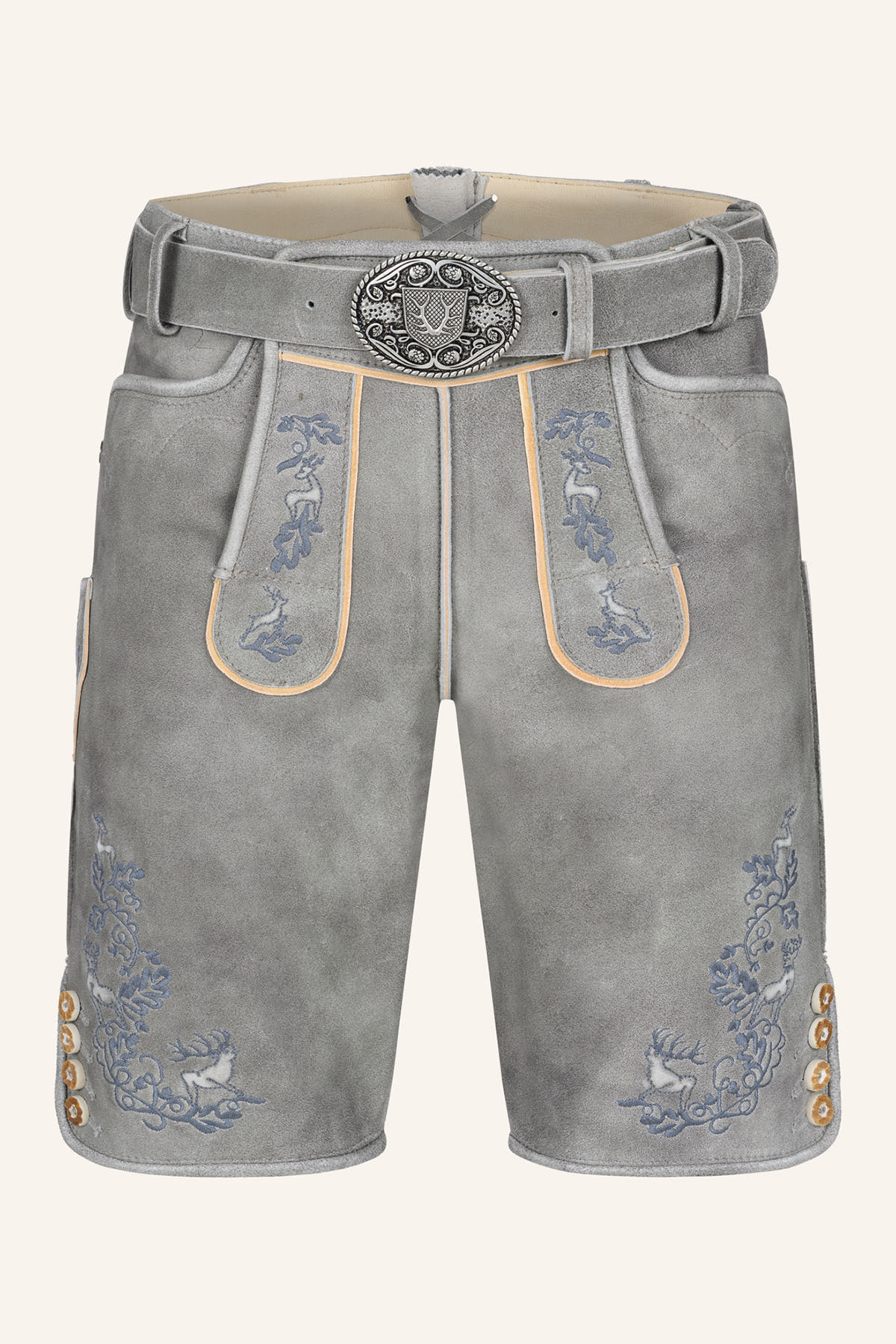 Lederhose Berat mit Gürtel