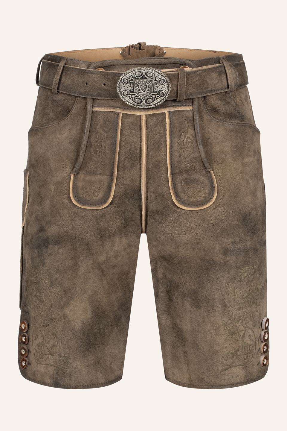 Lederhose Denis mit Gürtel