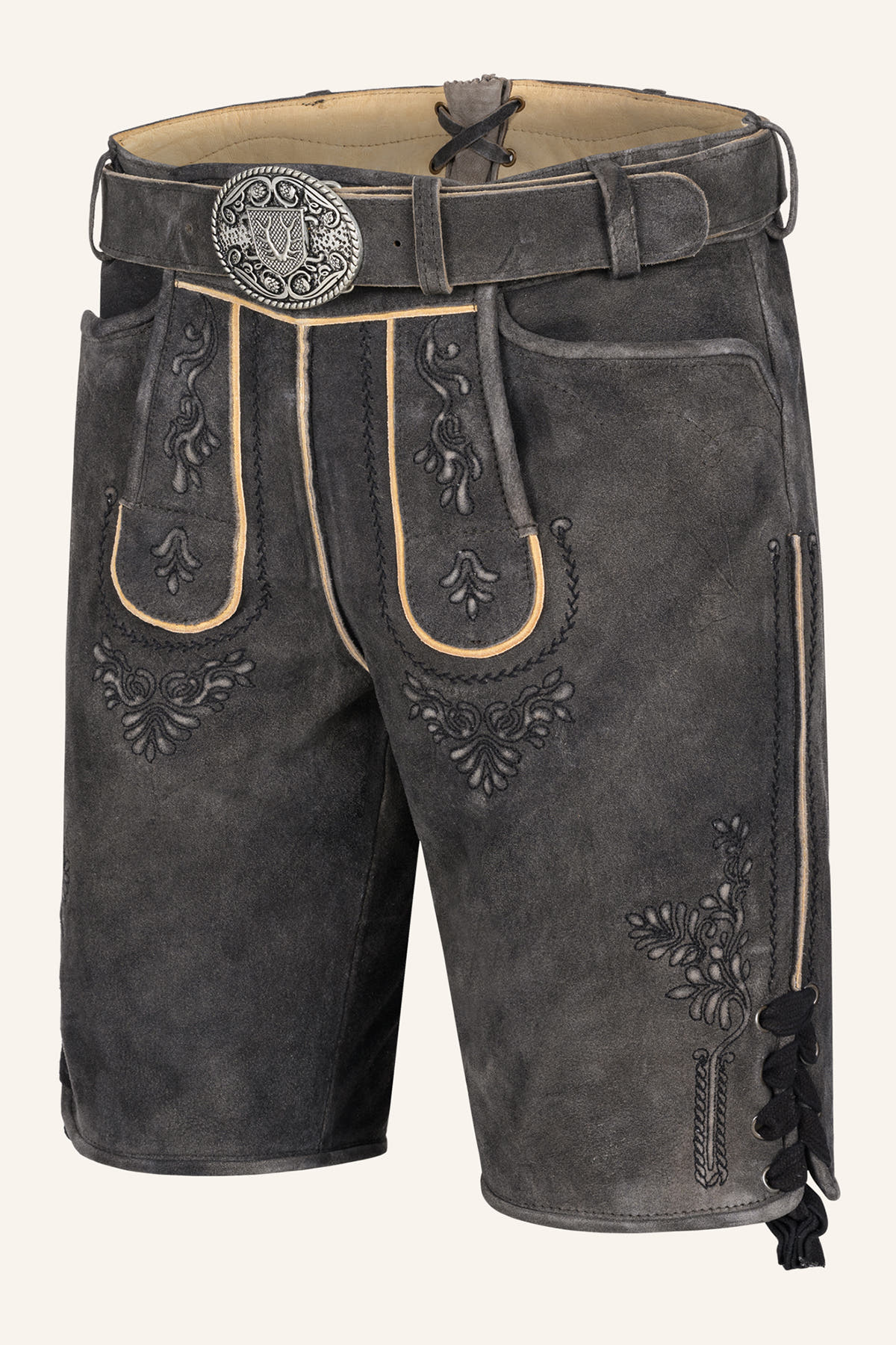 Lederhose Marenor mit Gürtel
