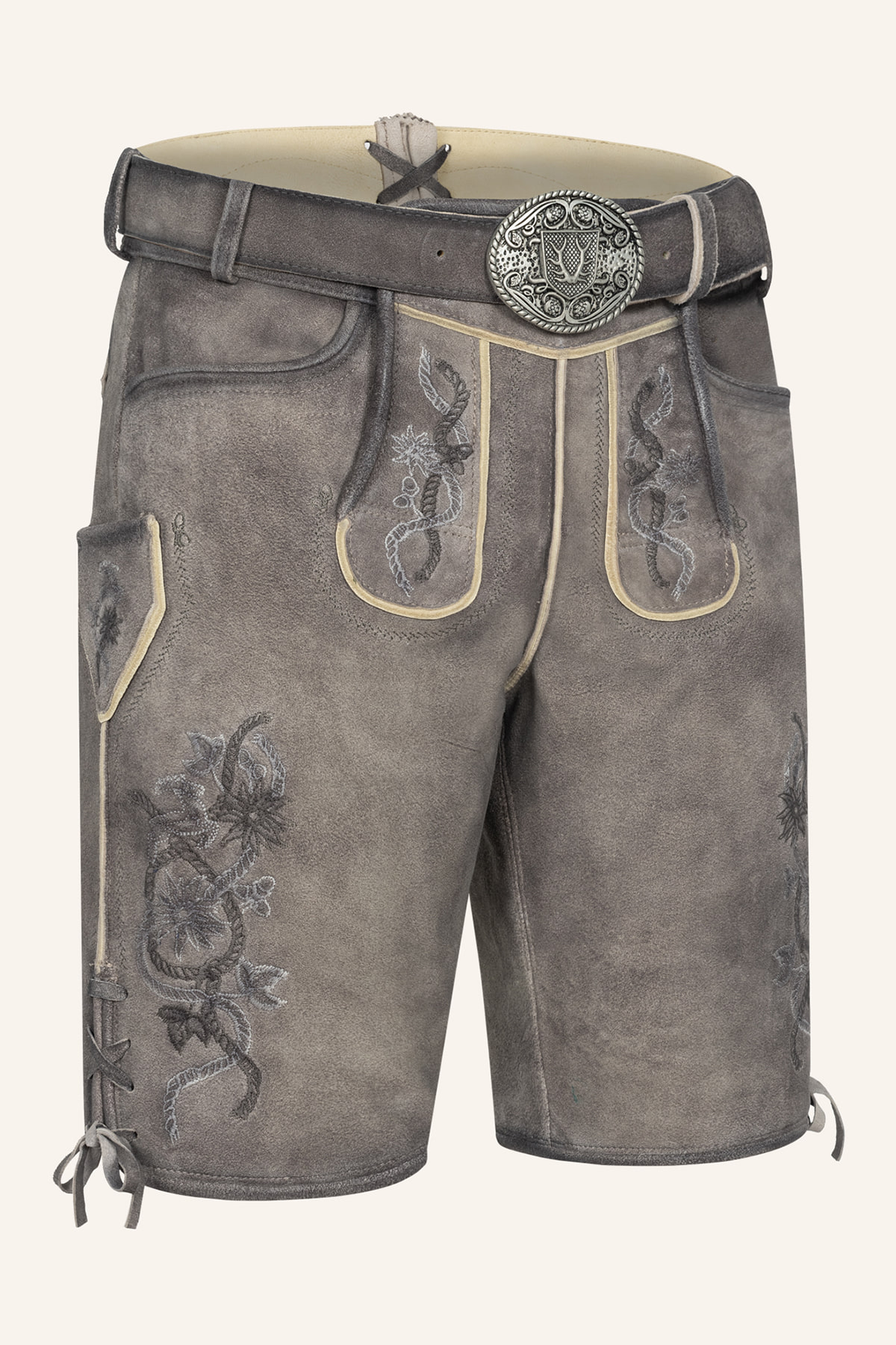 Lederhose Mirko mit Gürtel