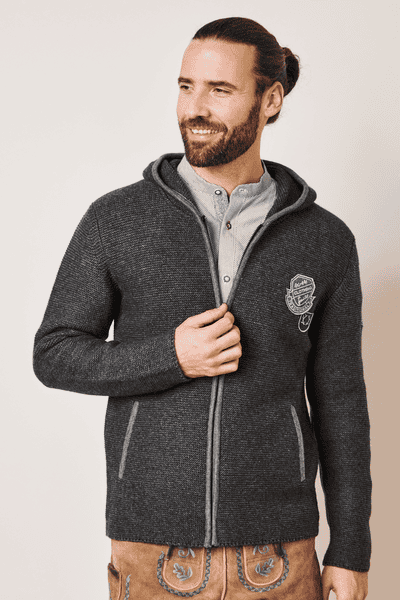 Strickhoodie Bastian