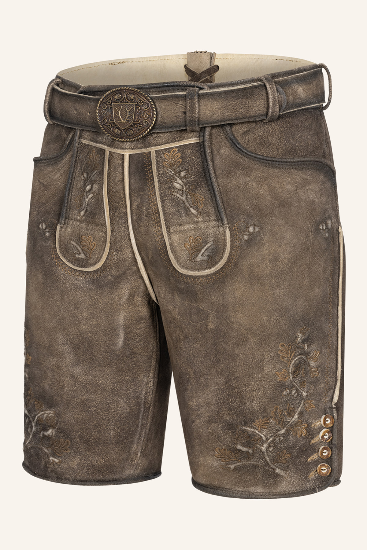 Lederhose Wanja mit Gürtel