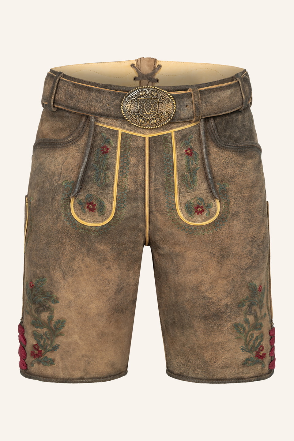 Lederhose Charlie mit Gürtel