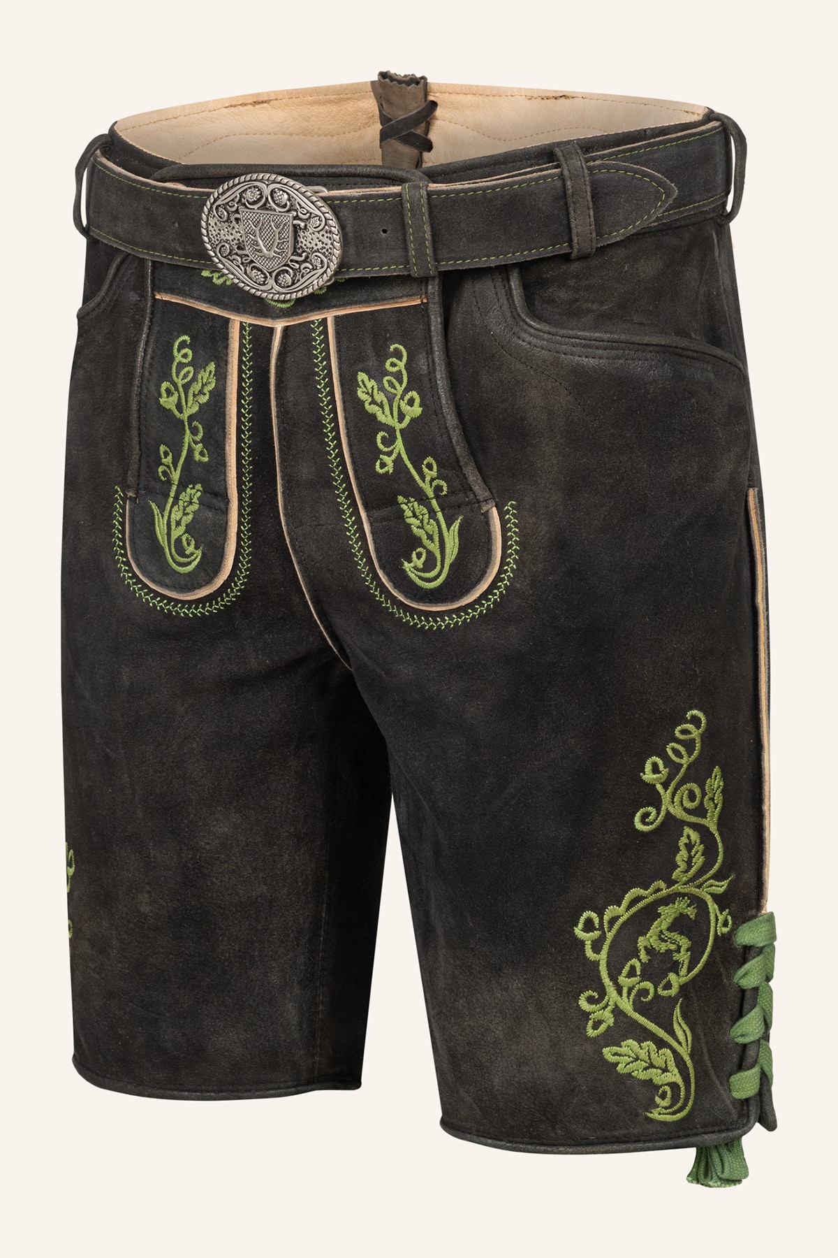 Lederhose Tilo mit Gürtel