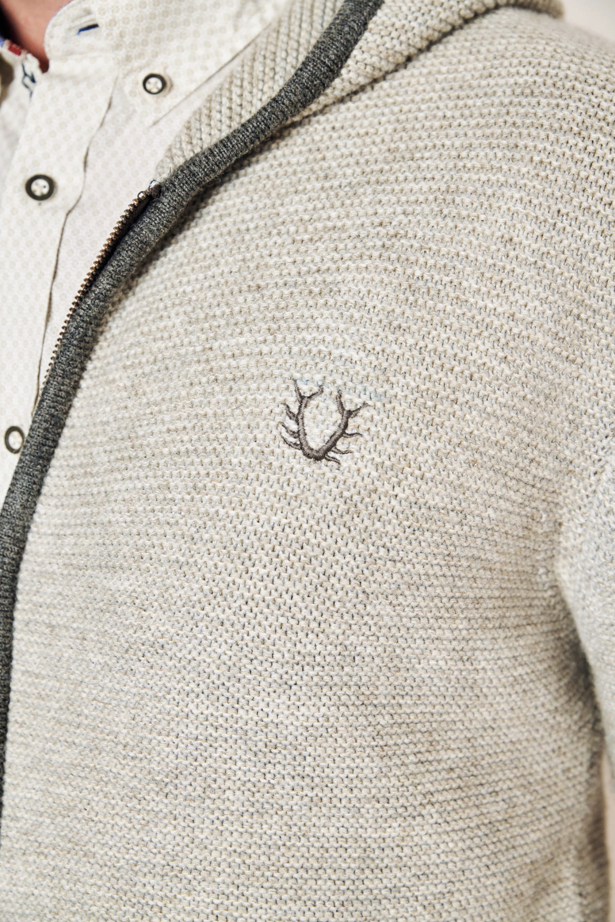 Strickjacke Leopold