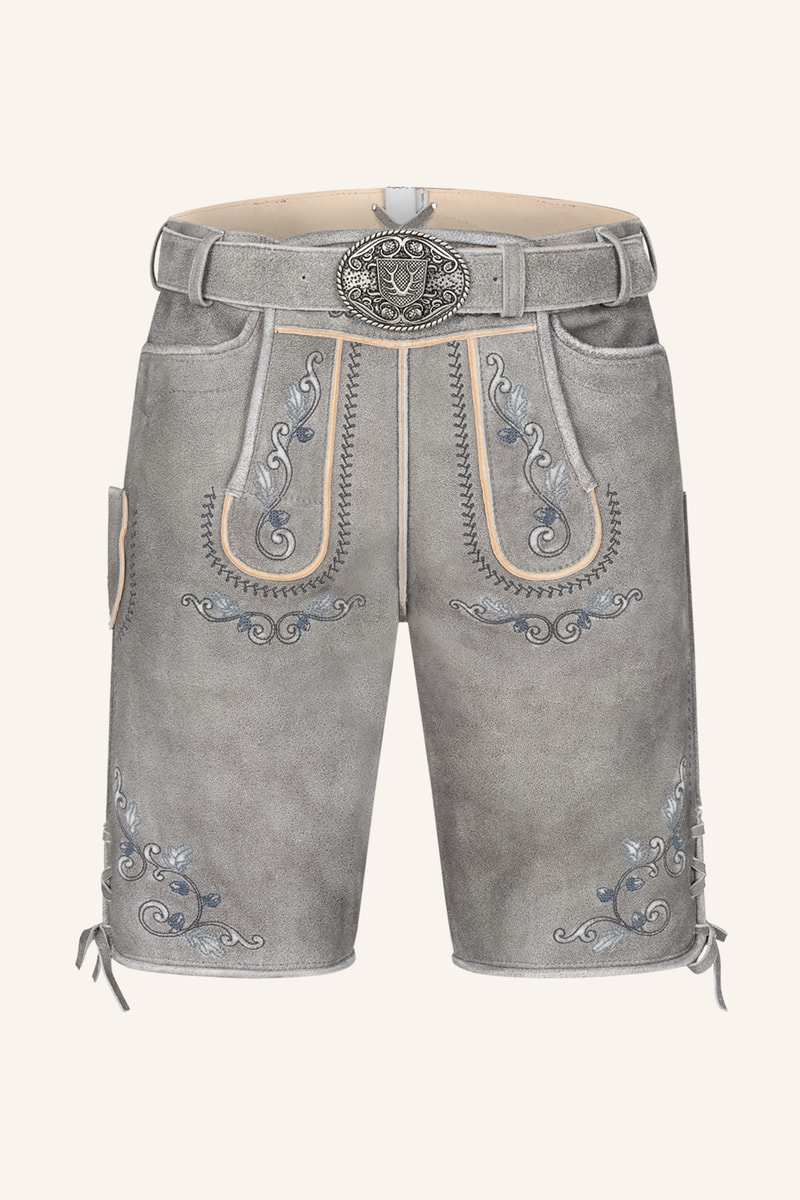 Lederhose Emir mit Gürtel
