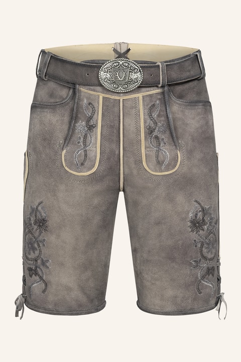 Lederhose Mirko mit Gürtel