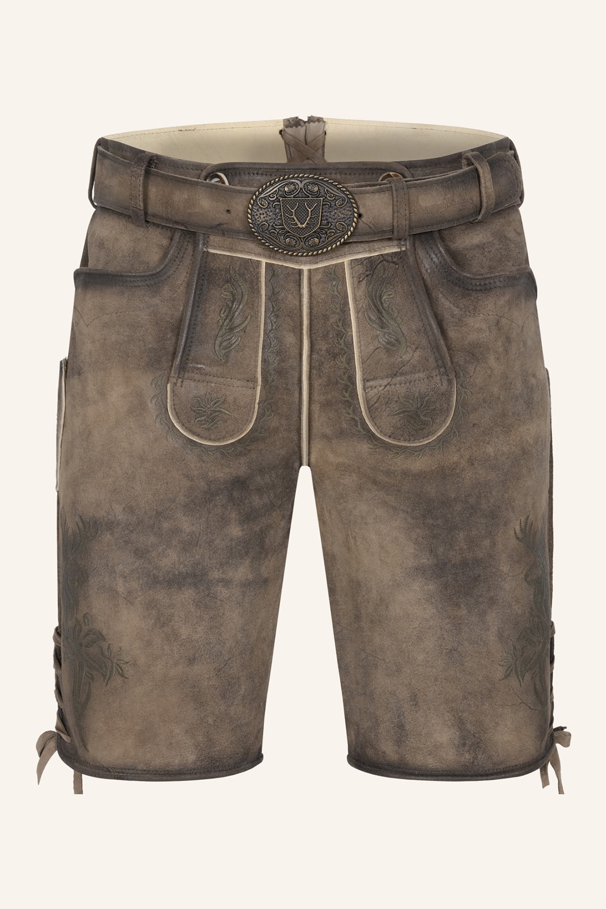 Lederhose Diran mit Gürtel