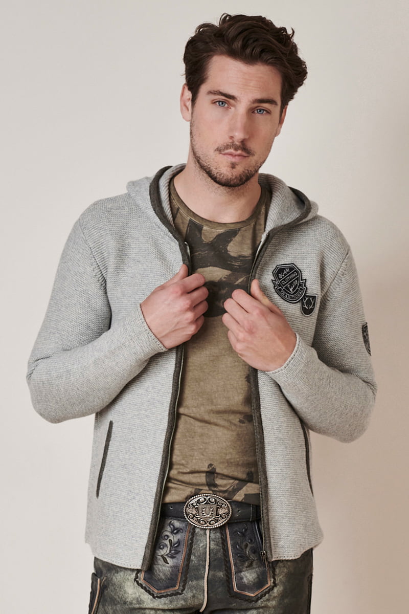 Strickhoodie Bastian