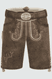 Lederhose Werner mit Gürtel