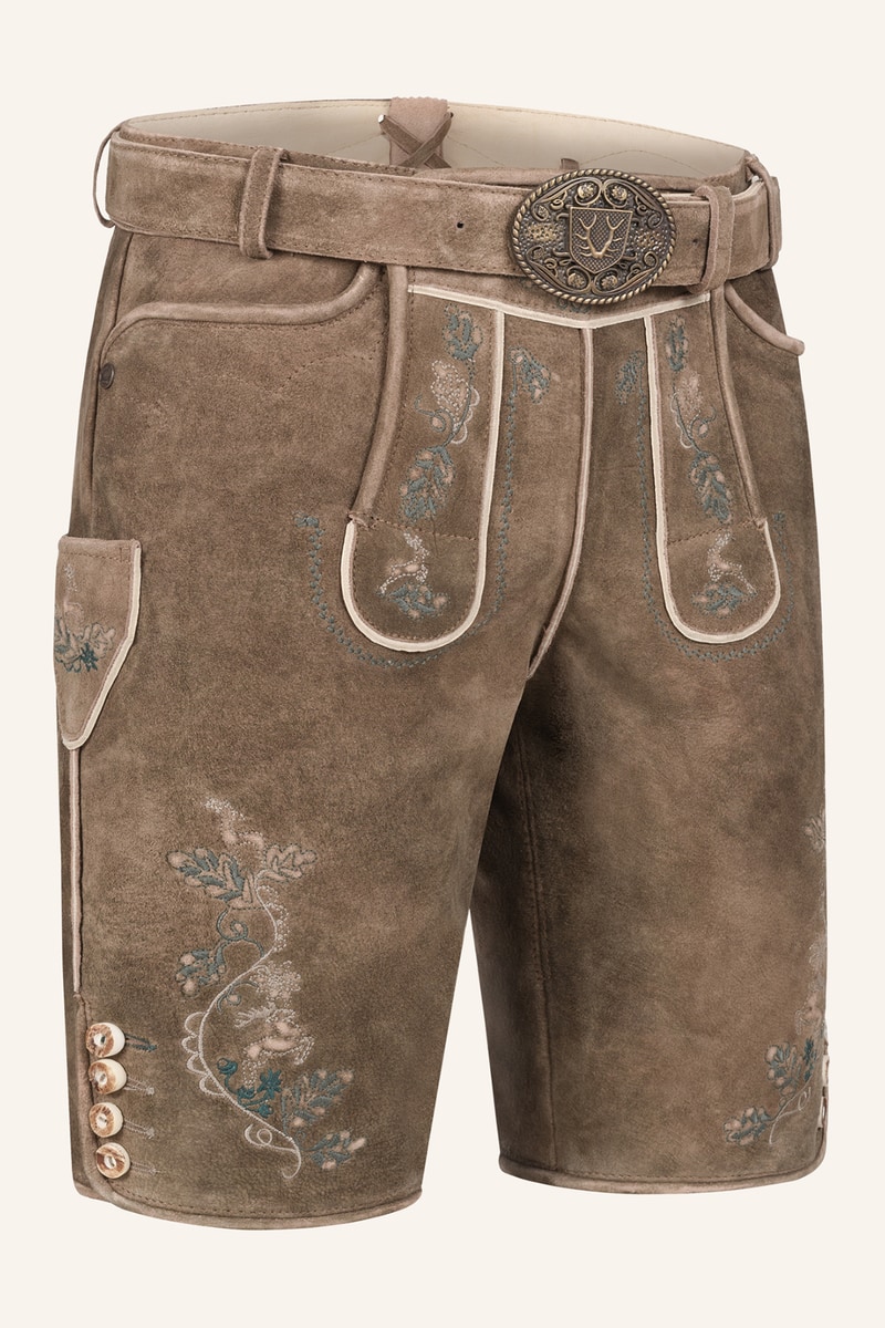 Lederhose Torin mit Gürtel