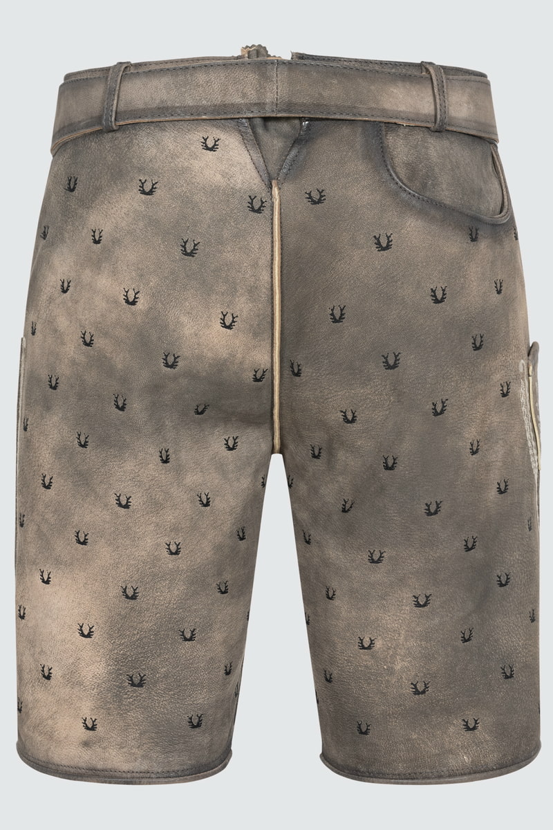 Lederhose Harvey mit Gürtel