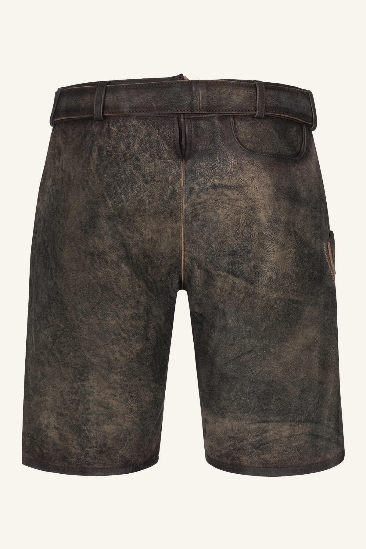 Lederhose Arijus mit Gürtel