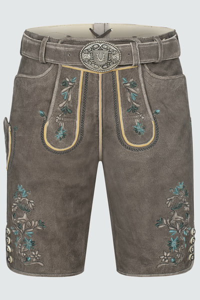 Lederhose Jorrit mit Gürtel