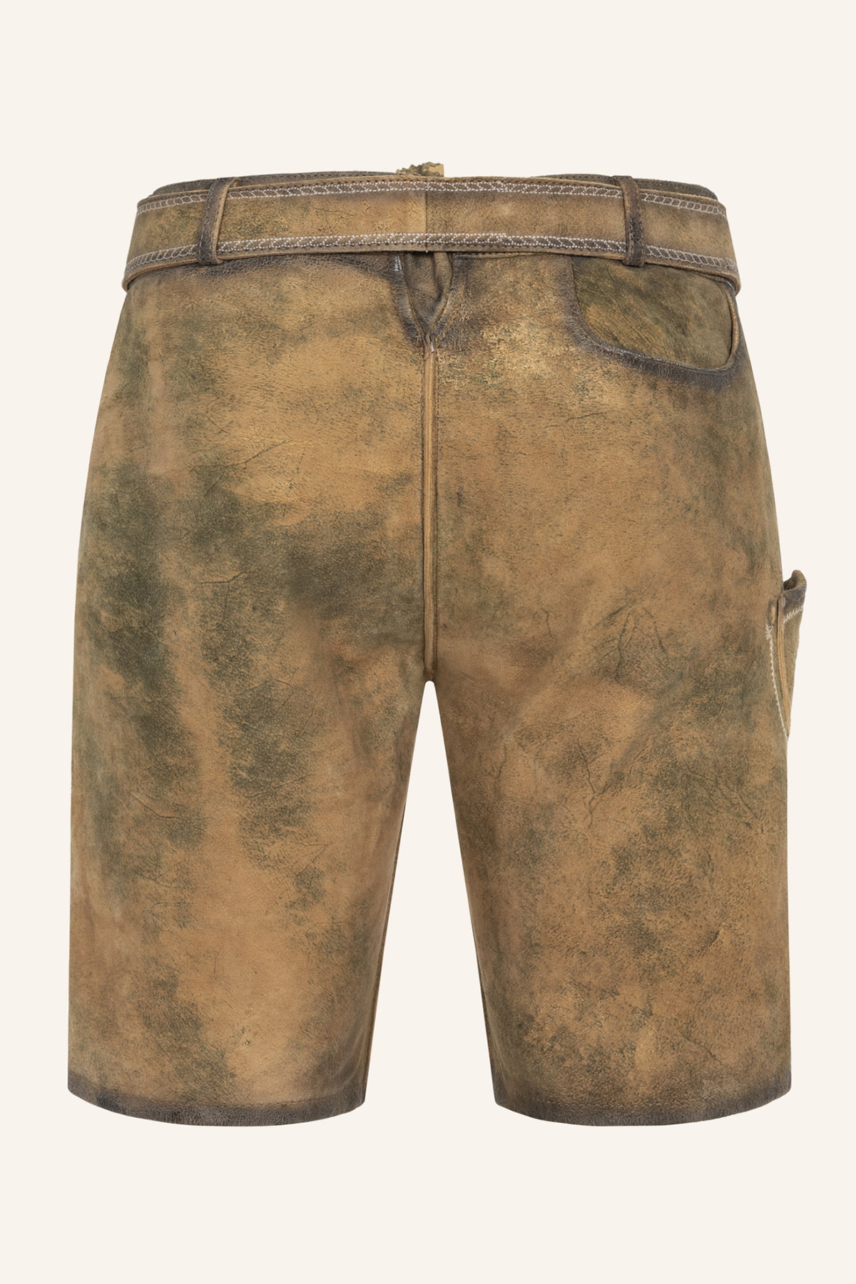 Lederhose Milo mit Gürtel