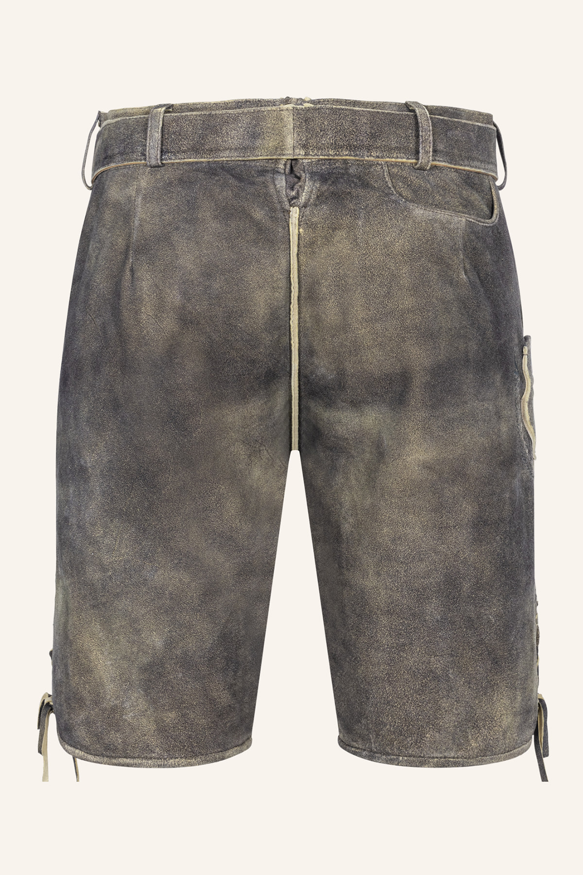 Lederhose Gideon mit Gürtel