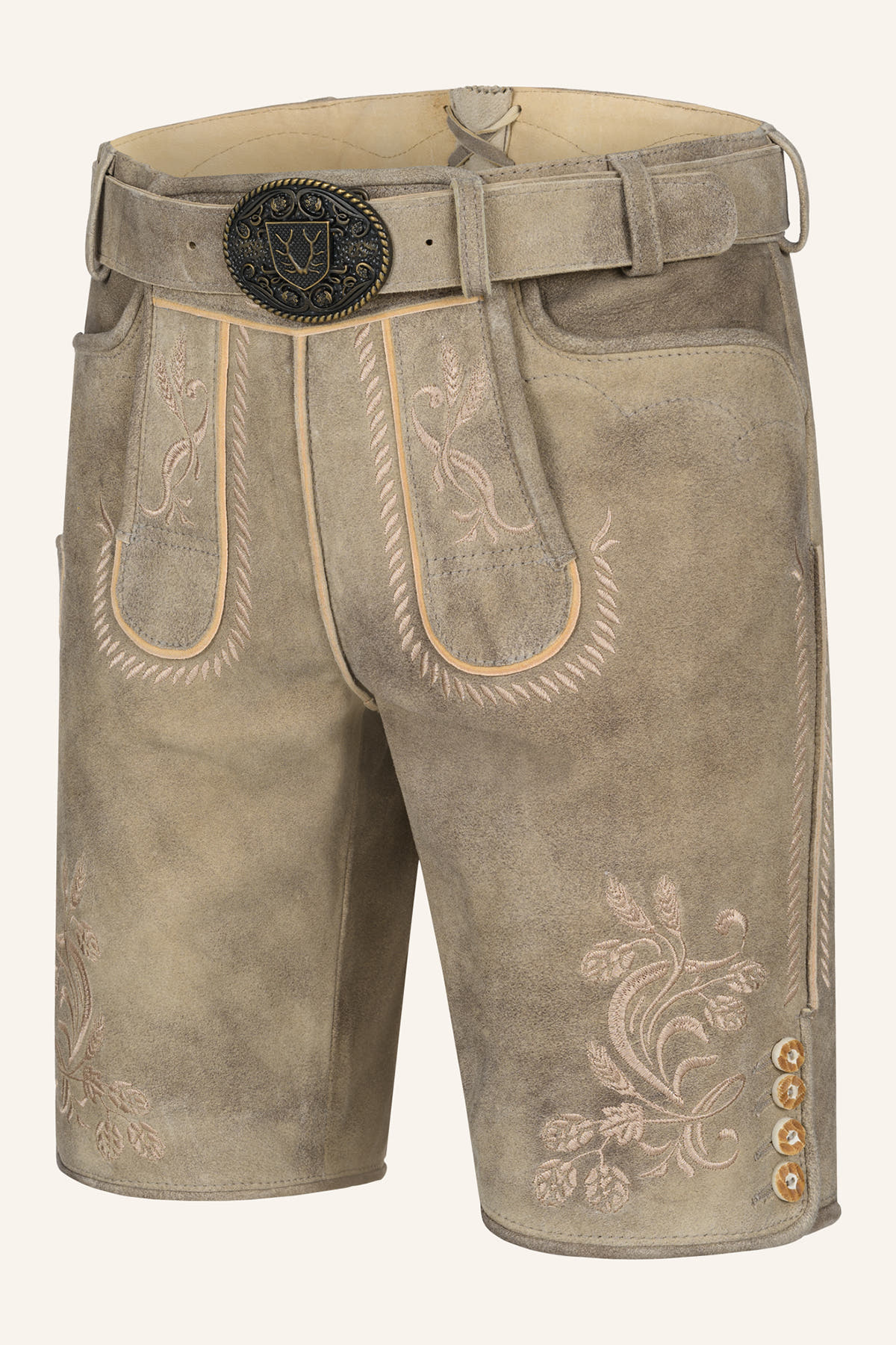 Lederhose Ryann mit Gürtel