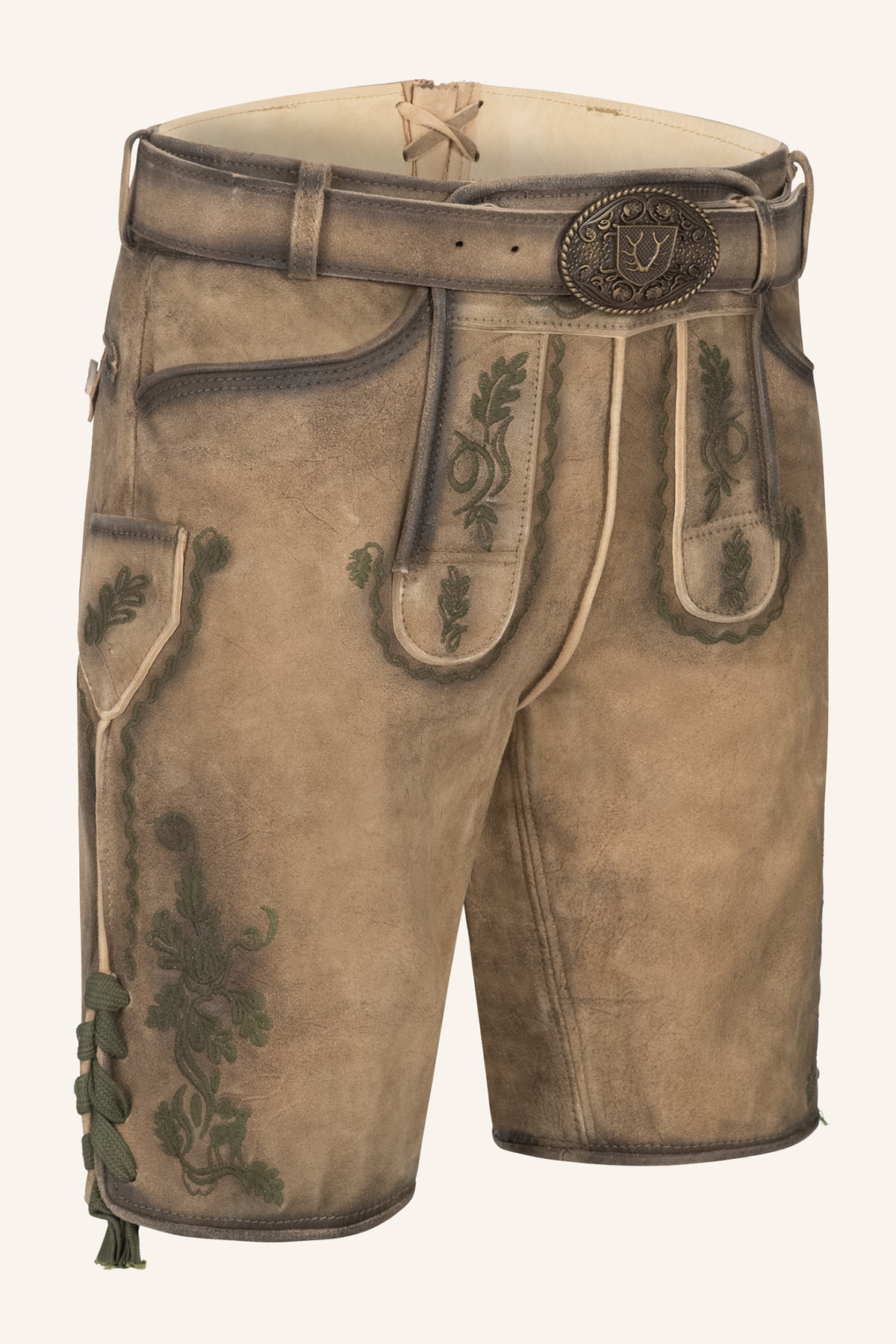 Lederhose Ulli mit Gürtel