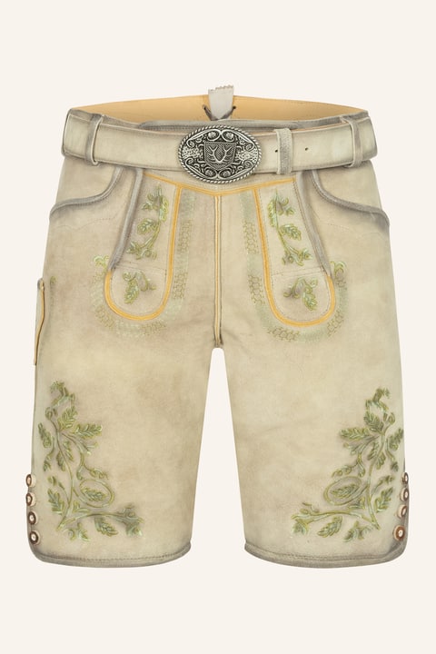 Lederhose Arlo mit Gürtel