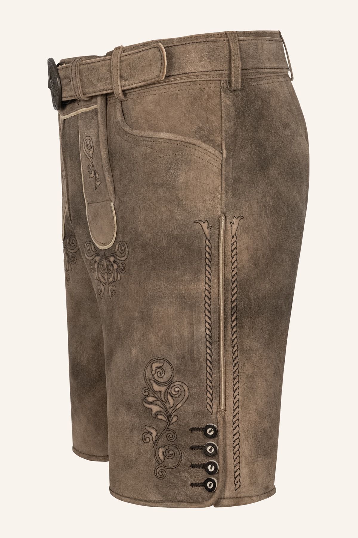 Lederhose Ralph mit Gürtel