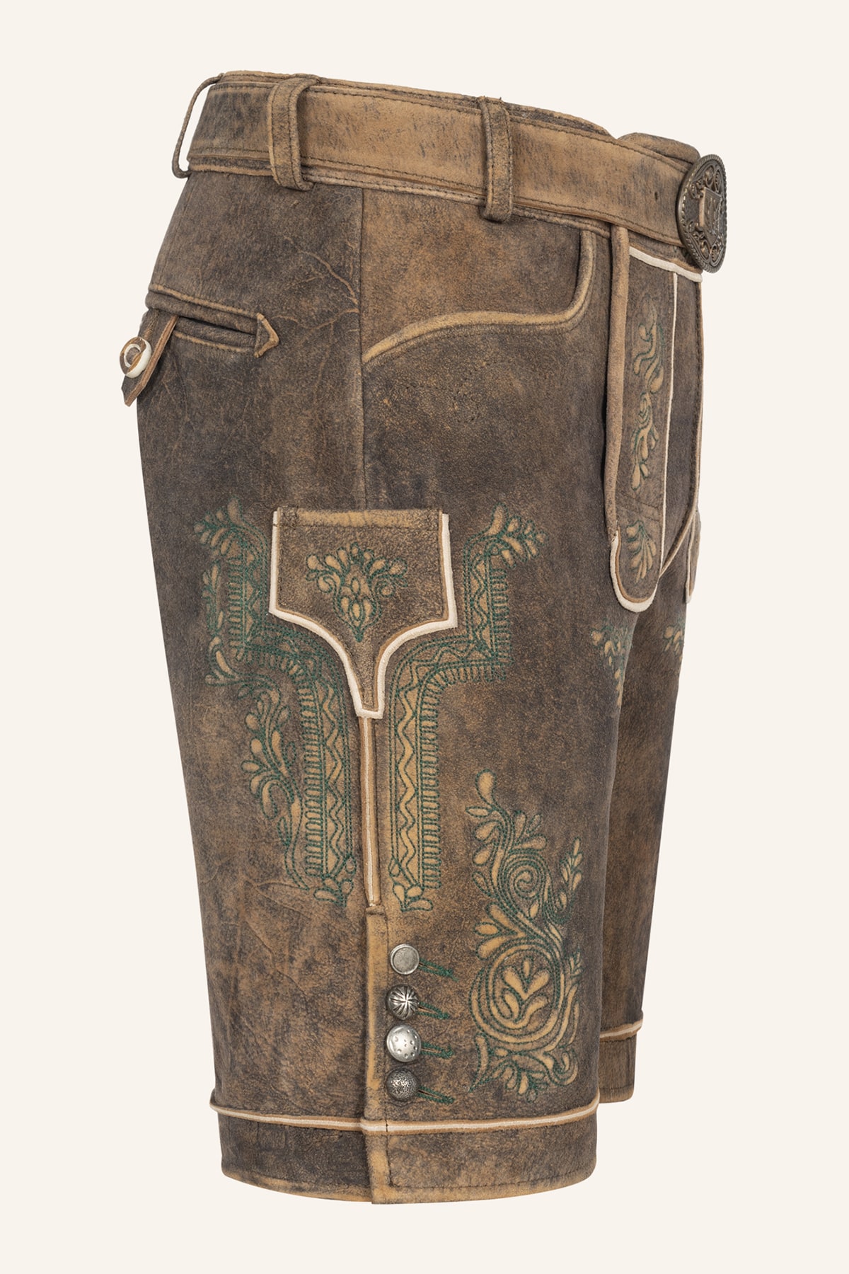 Lederhose Rob mit Gürtel