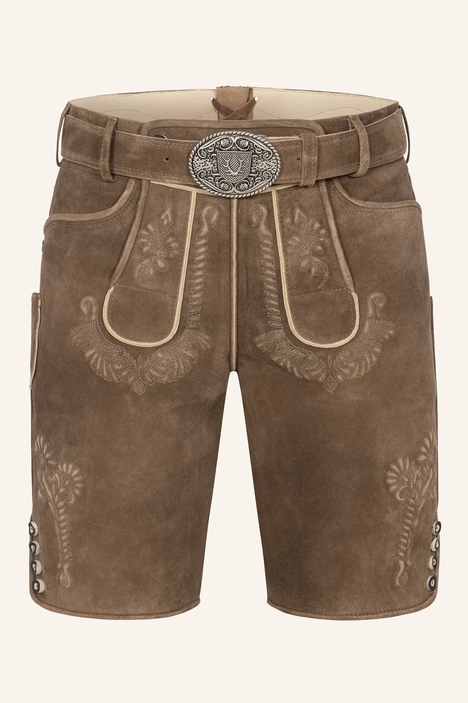 Lederhose Aric mit Gürtel