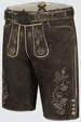 Lederhose Adreon mit Gürtel