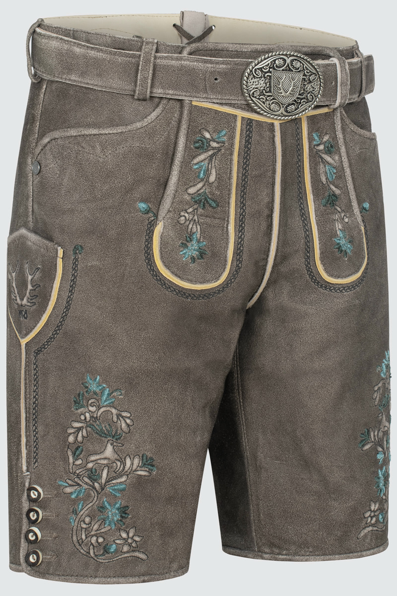 Lederhose Jorrit mit Gürtel